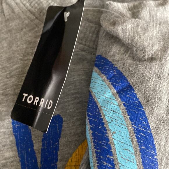 Torrid Aspen Classic Fit Super Soft Slub Crew Neck Long Sleeve Tee - Picture 11 of 11